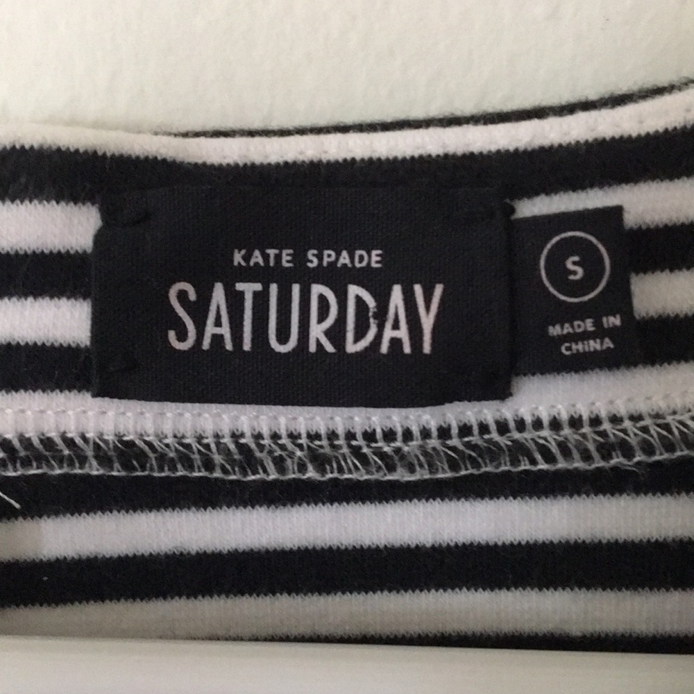 Kate Spade Saturday Striped Fit and Flare Dress - Picture 6 of 6